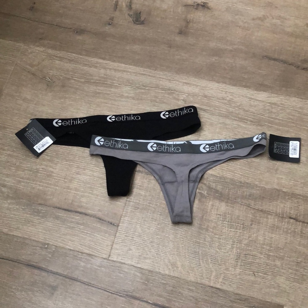Size small ethika thongs. 2 for 20